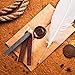 Waloden Wax Seal Sticks with Wicks Antique Fire Manuscript Sealing Wax for Wax Seal Stamp (26 Colors)