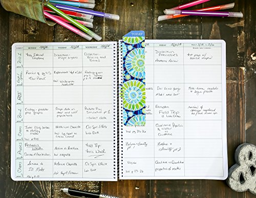 1 Hardcover+Combination+Plan+Record+Clip