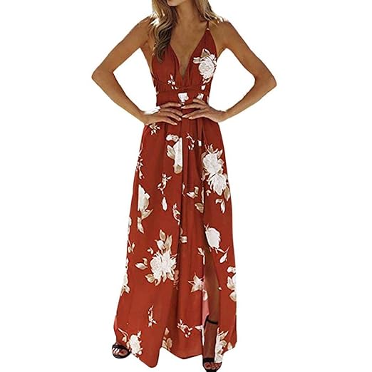 strappy maxi dress casual