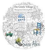 The Greek Village Colouring Book by Sara Alexi