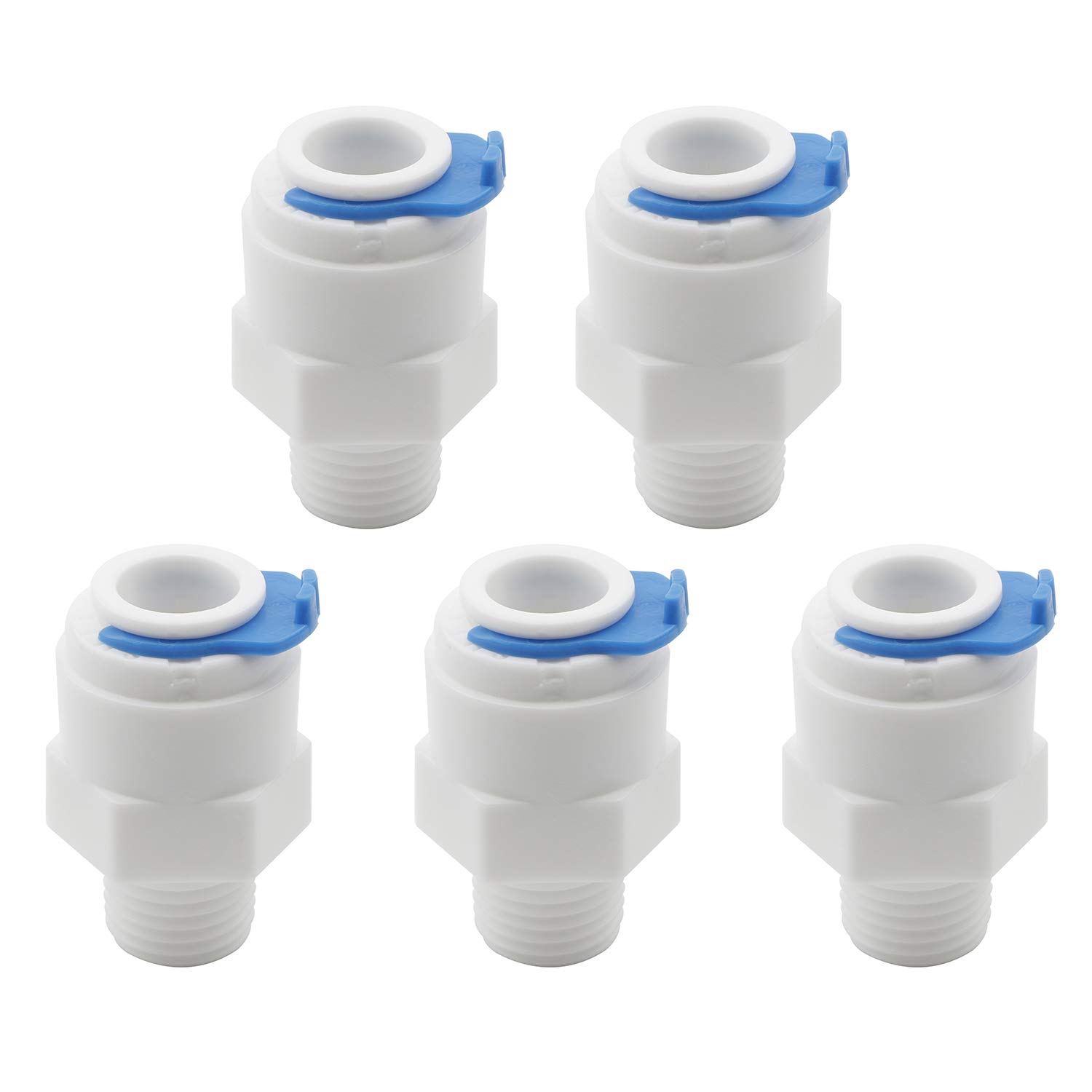 1/4Inch PT Thread Male to 3/8Inch Push Quick Connect Fitting Straight