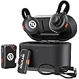 Hollyland Lark M2S Combo (Camera RX+USB-C RX+ Lightning Cable) Wireless Microphone for iPhone/Camera/Android/PC, Titanium Clip, Noise Cancelling, 30H Use, Vlog, Interview, Content Creation