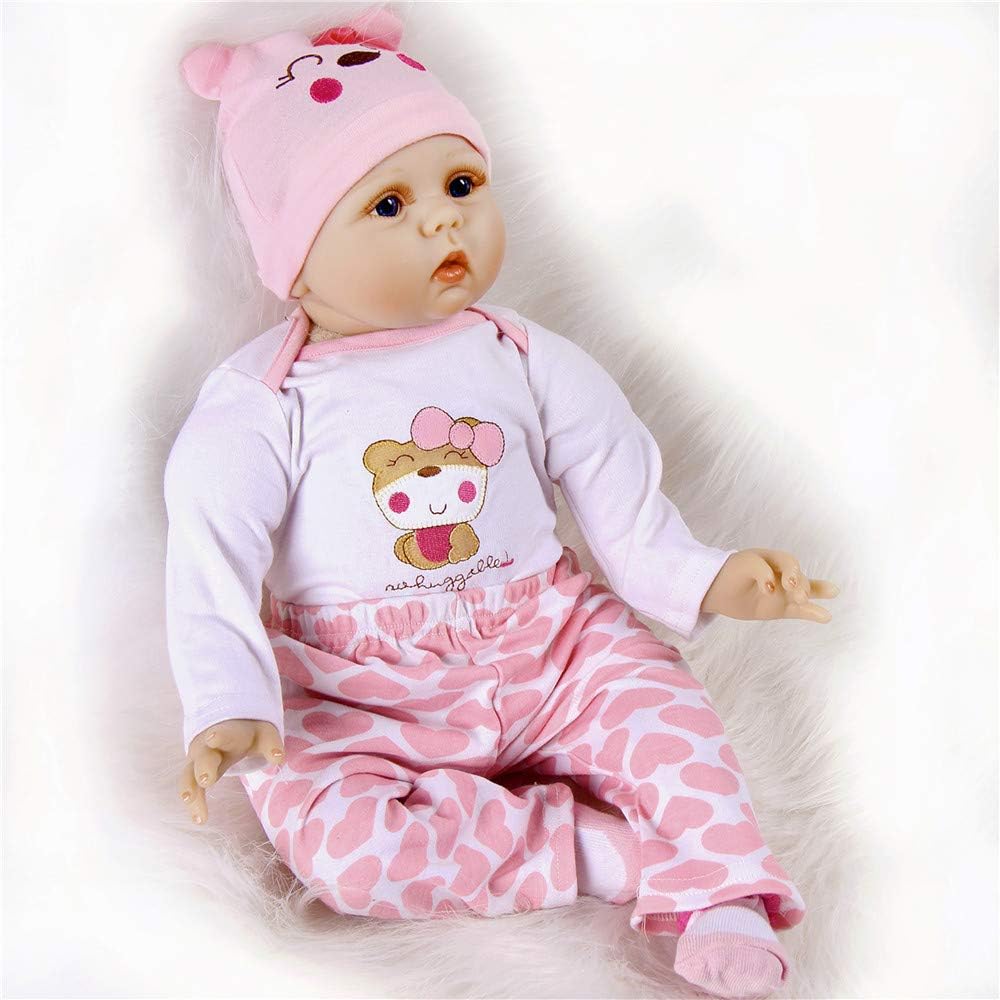 ZIYIUI Reborn Baby Dolls Girls 19 Inches Reborn Doll Handmade Washable Reborn Babies Soft Vinyl Body with Anatomically Correct - Image 3