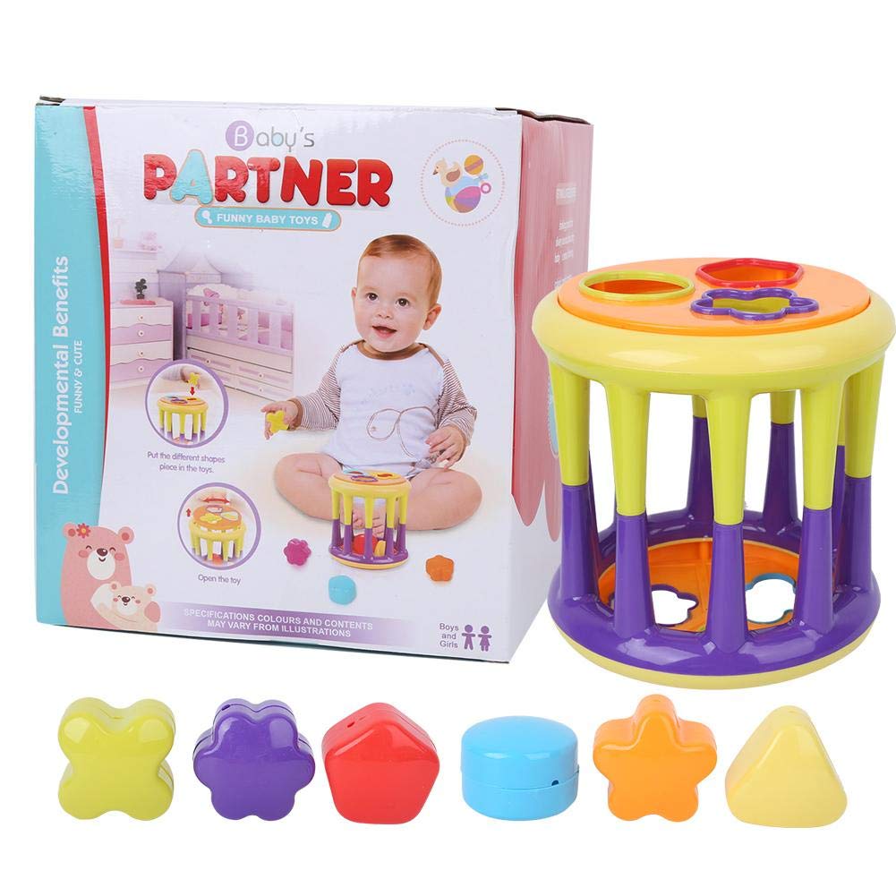 Building Blocks Toy, Baby Building Blocks, EcoFriendly Slick Surface for Baby 6 Months Old+