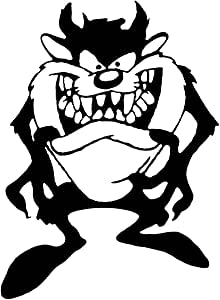 Calcomanías de Pared ZAWS, diseño de Demonio de Tasmania, Taza, Looney