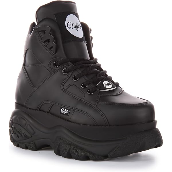Amazon.com | Buffalo 1340 14 2.0 Women's Lace Up Vegan Platform
