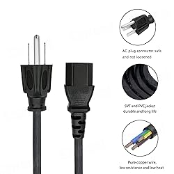 8Ft 3 Prong Power Cord Replacement for JBL EON One