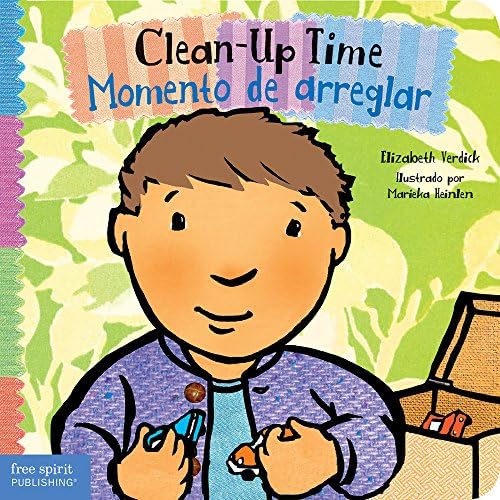 Clean-Up Time / Momento de arreglar (Toddler Tools® Board Books) (Spanish and English Edition)