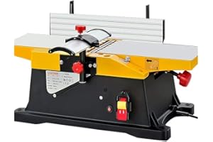 2000W Benchtop Planer Electric Multifunctional Desktop Woodworking Planer Benchtop Thickness Planer Benchtop Jointer Planer,I