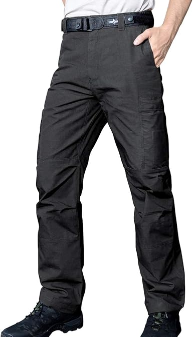 grey cargo work pants