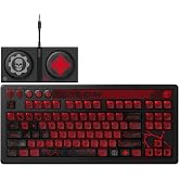 8Bitdo Retro 87 Mechanical Keyboard, Gears of War: E-Day | Officially Licensed, RGB Backlight, Dual Super Buttons, Hot-Swappable PCB, Themed Keycaps, Ultimate Software V2
