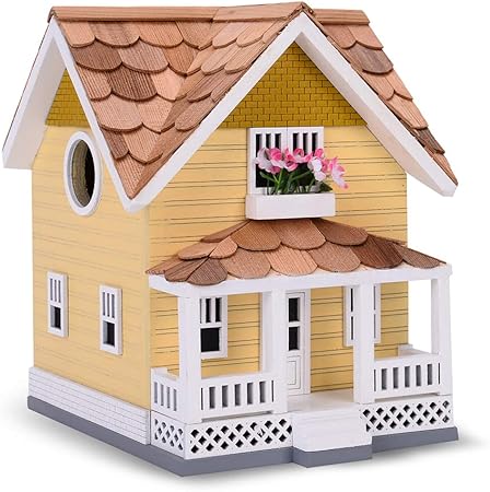 casas de muñecas de madera para jardin