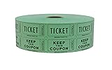 INDIANA TICKET CO. 1,000 Green Raffle Tickets
