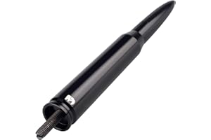 50 Cal Caliber Bullet Style Antenna, Compatible with All Dodge RAM Trucks (RAM 1500, RAM 2500 or RAM 3500 1994-2024) - Design