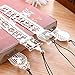 JoyTong Metal Bookmarks Ruler Set for Kids Women Girls Drawing - Book Marker Stencils Drafting Supplies