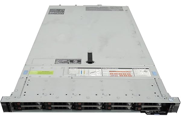 Dell PowerEdge R640 10x SFF, 2X Xeon Gold 6130 CPU, 256GB Memory, PERC HBA330, 2X 600GB HDD, 2-Port 10GbE, Rails (Renewed)
