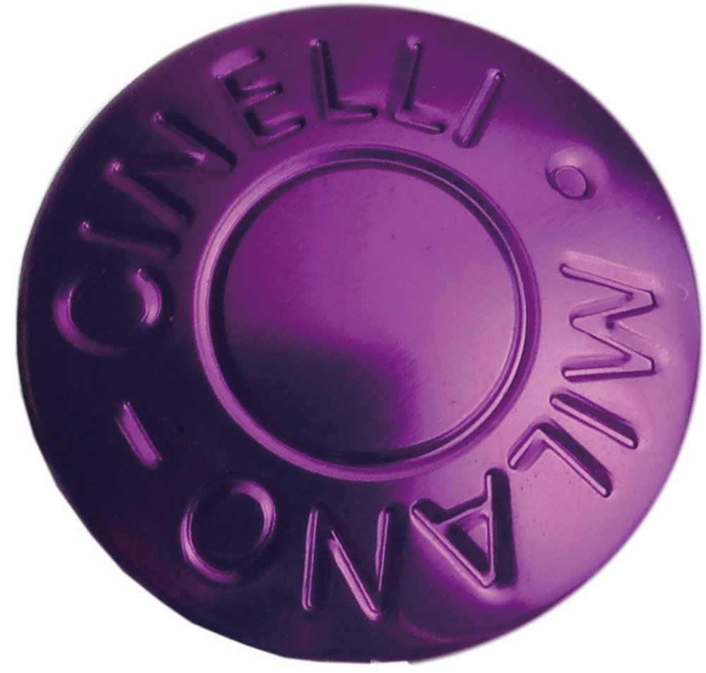 Cinelli Anodized Milano Bar End Plugs Pair, Purple, One Size