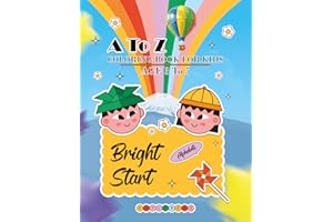 Color & Learn ABC with Fun Objects | Includes Example & Practice Pages | Easy Coloring for Toddlers, Preschool & Kindergarten