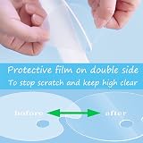 DARENYI Acrylic Paint Palette 2Pcs Clear with Thumb Hole for Art Painting view 5