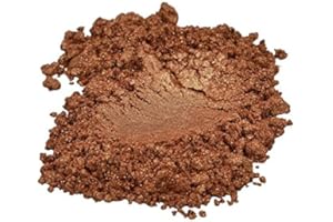 Bronze/Golden/Brown Luxury Mica Colorant Pigment Powder Cosmetic Grade Eyeshadow Effects for Soap Candle Nail Polish 2 oz, 60