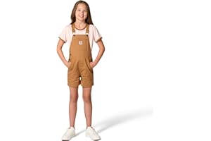 Carhartt girls Rugged Flex Canvas ShortallOverall Shorts
