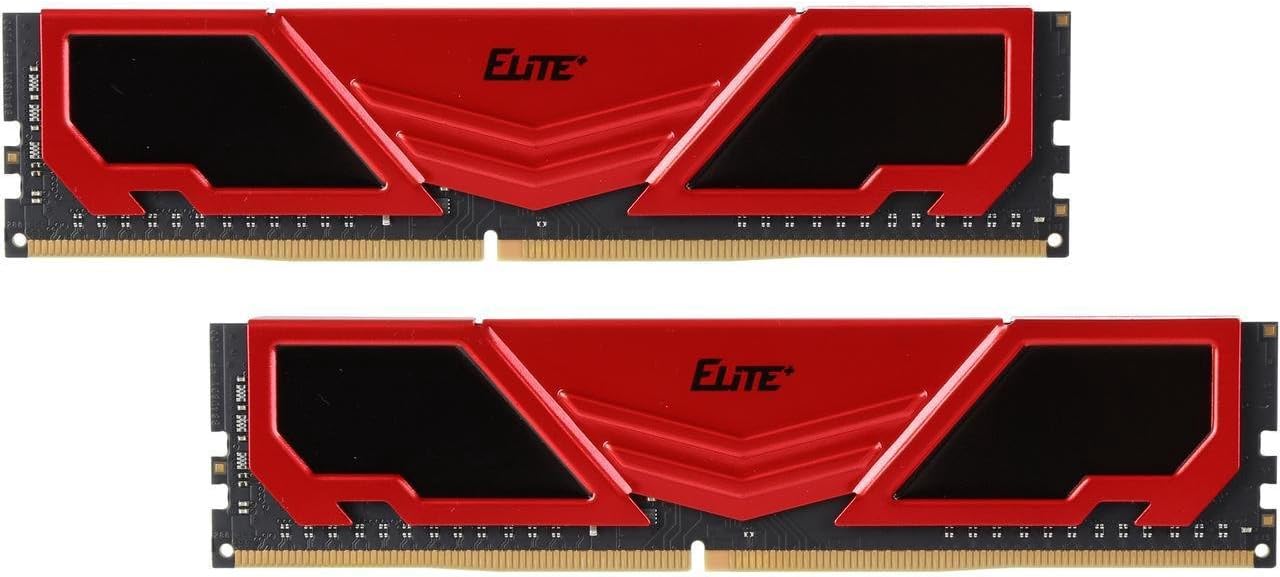 Team 8GB (2 x 4GB) DDR4 PC4-25600 3200MHz Desktop Memory Model TLRED48G3200HC16CDC01
