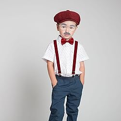 JcHrmers 7 PCS 100 Days of School Old Man Costume
