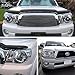 VIPMOTOZ Chrome Housing OE-Style Headlight Headlamp Assembly For 2005-2011 Toyota Tacoma Pickup Truck, Driver & Passenger Side