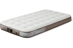 Amazon Basics Inflatable Air Mattress Twin with Built in Pump