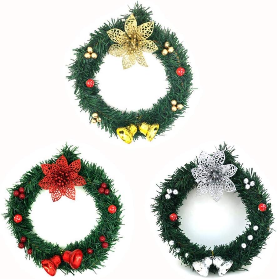 Amazon Kouro クリスマスリース 手作りキット クリスマス 飾り ガーランド 5 モール リース Diy資材 装飾籐 松の葉モール ゴールド リース おもちゃ
