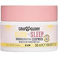 Soap & Glory Glow to Sleep Vitamin C Radiance-Boosting Sleep Mask - Hyaluronic Acid + Vitamin C Overnight Face Mask - Hydrating Face Mask for All Skin Types (1.69fl oz)