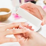 FRIUSATE 10pc White Nail Buffer Blocks & Files for Natural Acrylic Gel Nails view 5