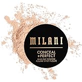Milani Conceal + Perfect Setting Powder Makeup -Translucent Blur Out Talc-free Formula, Pore Blurring Filtered Finish