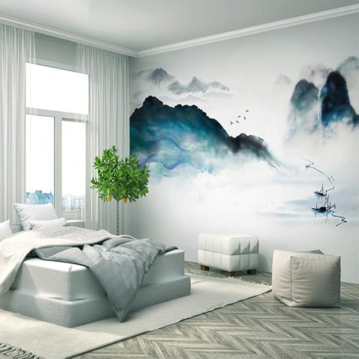 Moderne Tapeten Kunstwandwohnzimmer Schlafzimmer Tintenlandschaftsnahtlose Wandverkleidung 3d Fernsehhintergrund Tapete Der C Tapete 3d Wandbild Tapeten Vintage Moderne Hintergrundbild 300cm 210cm Amazon De Baumarkt