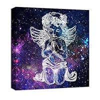 Canvas Wall Art Cupid Canvas Prints Home Artwork Decoration for Living Room,Bedroom - 12x12 inches