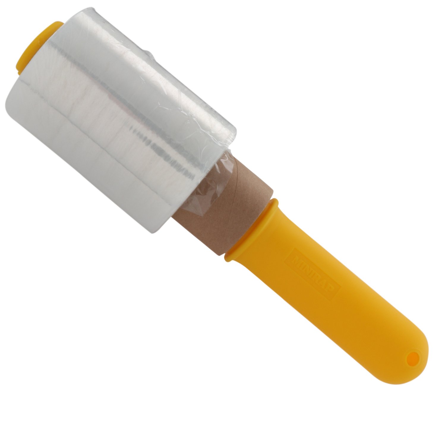 SCH-fix Transparent Packaging Film | Stretch Film for Bundling | 100 mm | Pack of 10 Wrapping Film + 1 Hand Dispenser