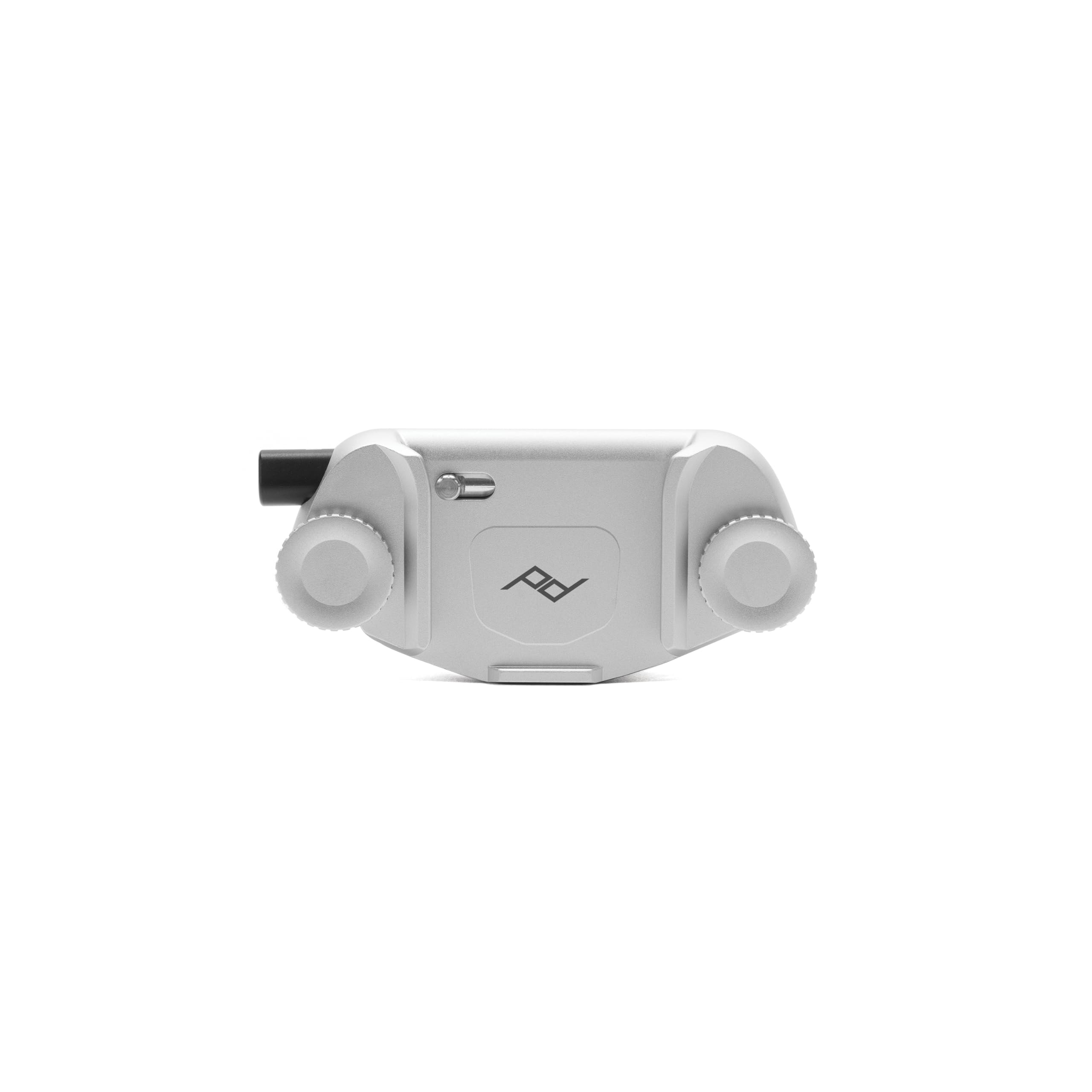 Peak Design Capture Camera Clip V3 Solo, Silver Clip Only, Holds DSLR, Compact and Point and Shoot Bodies, Secure, Stable and Accessible, Attaches to Straps and Belts, Quick Release, 90kg Capacity