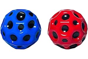 BBLING Super Bouncing Ball- Crater Texture High Bounce Sensory Toy, Easy to Grip and Catch，Anxiety Relief Fidget Ball & Unique Children's Gift