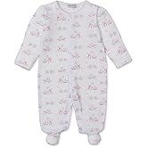 Kissy Kissy Baby Girls Infant Forest Fanfare Print Footie