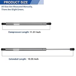 AiYiGu Rear Window Glass Shocks Struts Liftgate