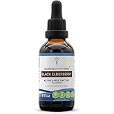 Secrets of the Tribe Black Elderberry Tincture Alcohol-Free Extract, Black Elderberry Sambucus Nigra Immune System Health (2 FL OZ)