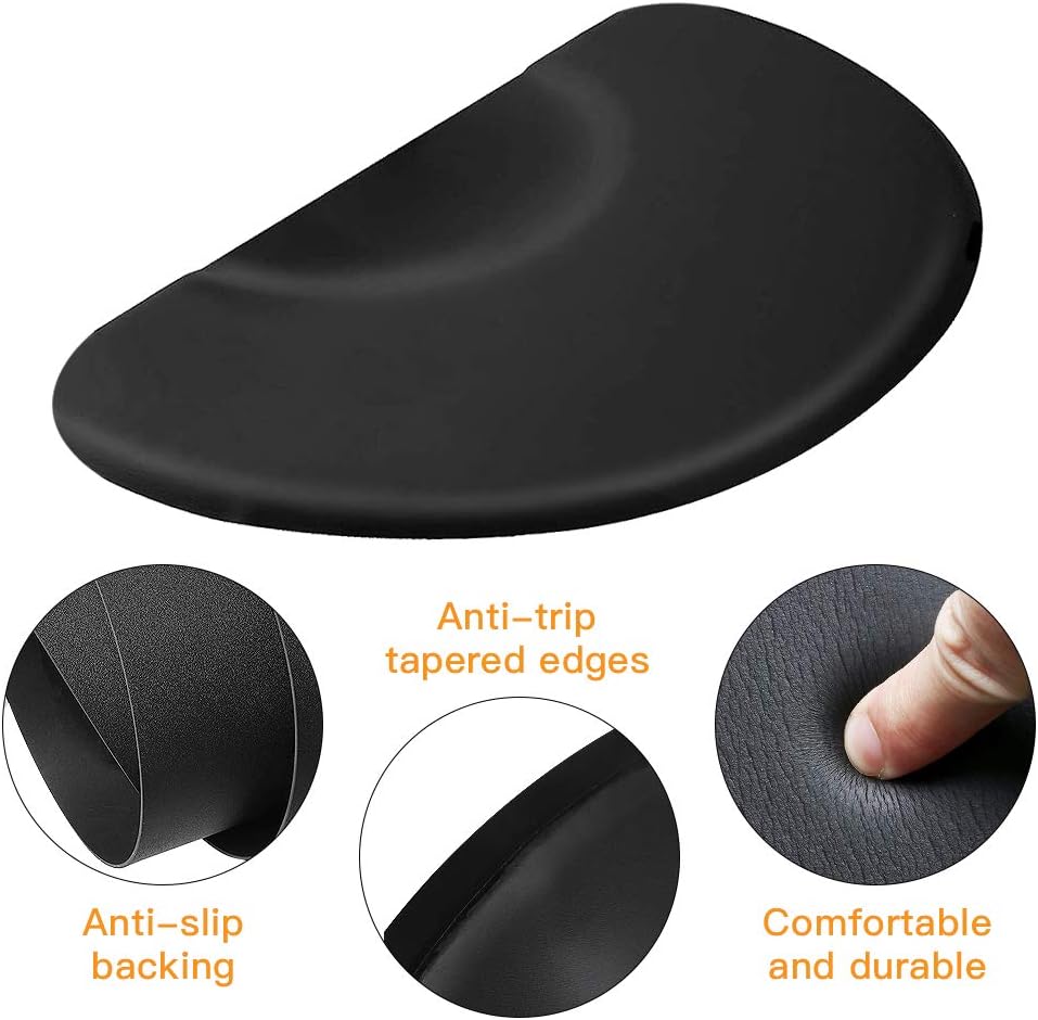3 ft. x 5 ft. Salon Anti Fatigue Mat for Hair Stylist,Salon Barber Chair Barber Stations Floor Mat,Non Slip,Waterproof,High-Heel Proof,1/2 inch Thick: Kitchen & Dining
