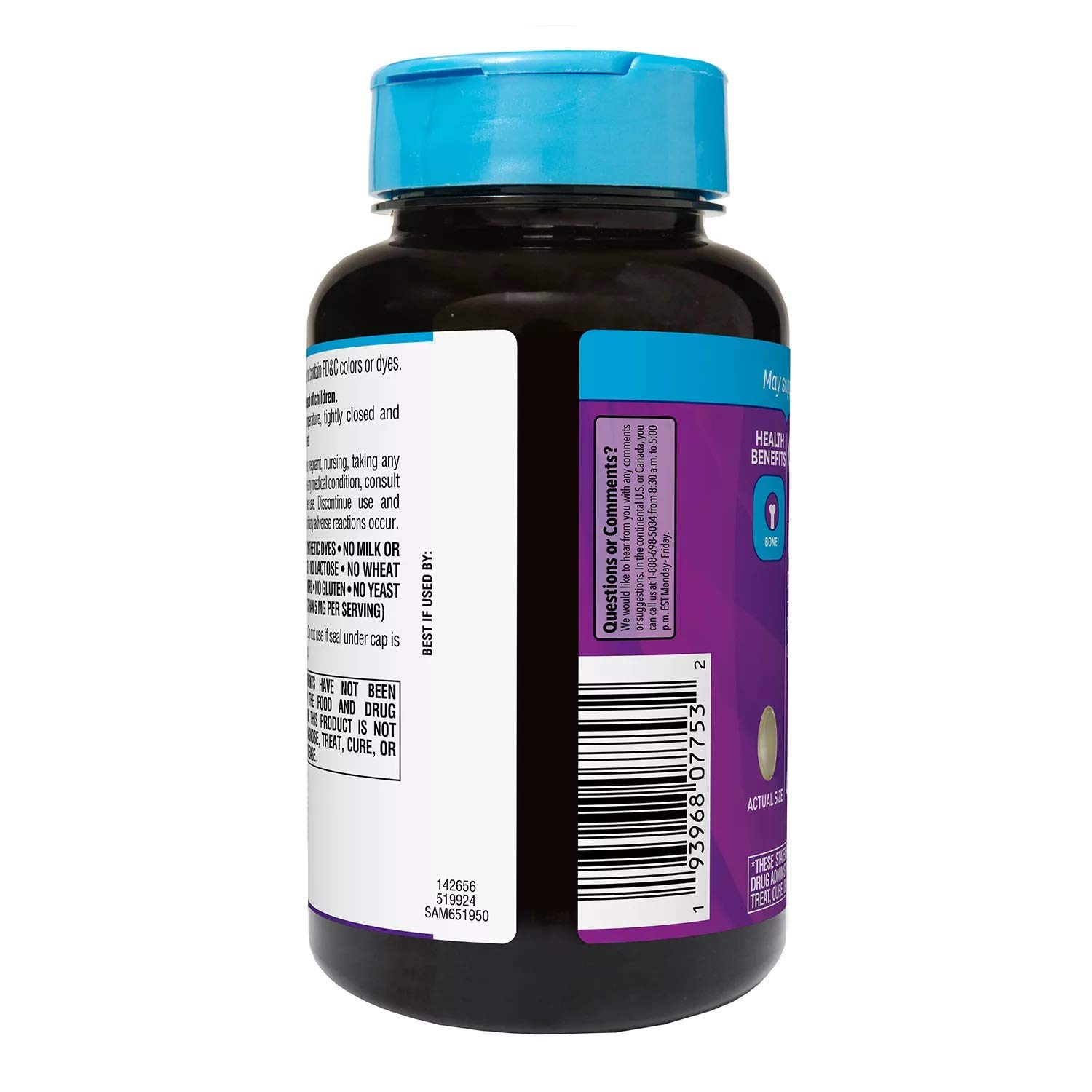Member's Mark Vitamin D3 50 mcg (2000 IU) Dietary Supplement (400ct) (Pack of 2)