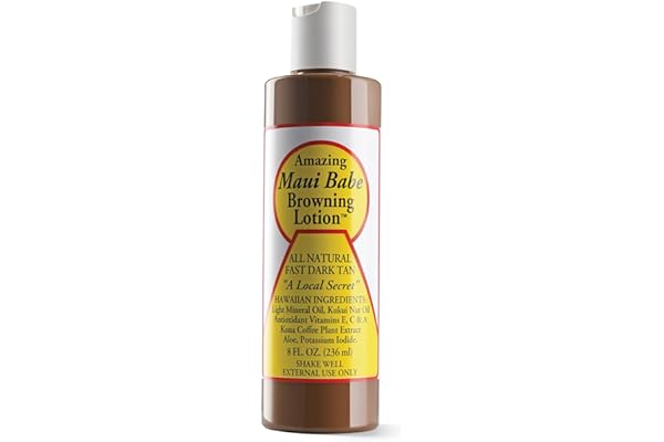 Maui Babe Browning Lotion, 8-Fluid Ounce