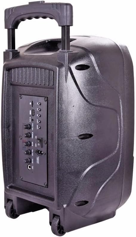 ridgeway rechargeable speaker system with trolley