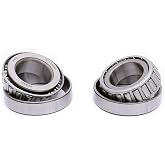 FKG Tapered Roller Bearing LM67048 LM67010, Set of 2