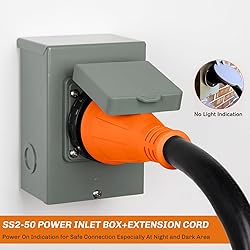 WELLUCK 50 Amp Emergency Power Combo Kit with