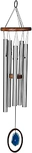Woodstock Chimes WAGBLL The Original Guaranteed Musically Tuned Large Agate Wind Chime, Blue