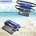 IPOW IP68 Waterproof Pouch with Waist Strap (2 Pack) | Best Way to Keep Your Phone and Valuables Safe and Dry | Perfect for Boating Swimming Snorkeling Kayaking Beach Pool Water Parks