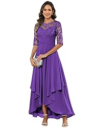 Sredhy Petite Mother of The Bride Dresses A Line